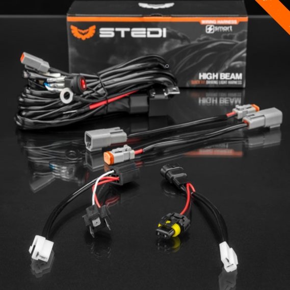 Plug and Play High Beam Driving Light Wiring SMART Harness™ - TL Spares