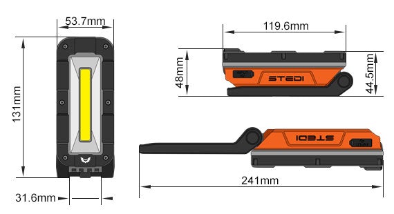 T1000 LED TASK & CAMP LIGHT - TL Spares