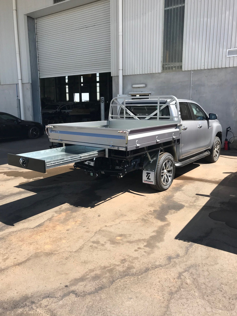 TL Ute Heavy Duty Rear Slide Out Drawer Dual Cab TL Spares