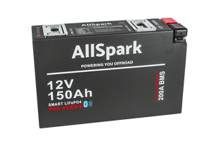 Allspark | 150AH 12V Slimline Lithium Battery With Bluetooth
