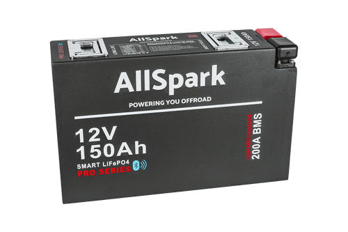 Allspark | 150AH 12V Slimline Lithium Battery With Bluetooth