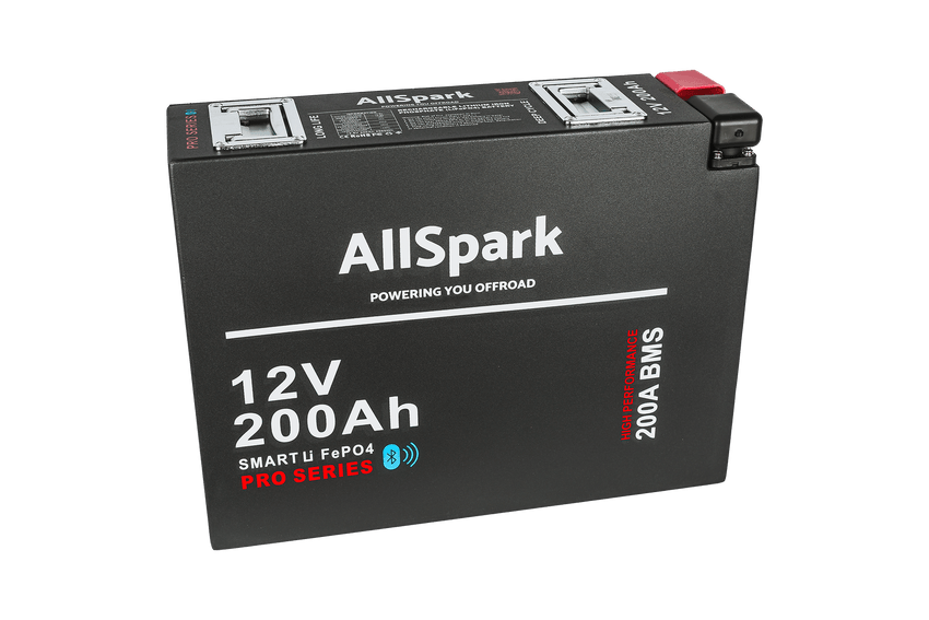 Allspark | 200AH 12V Slimline Lithium Battery With Bluetooth - TL Spares