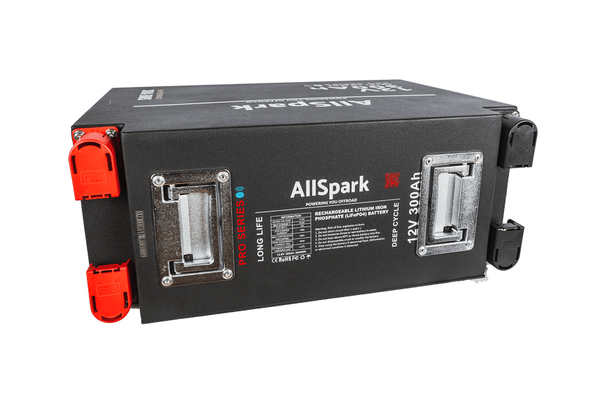 Allspark | 300AH 12V Slimline Lithium Battery With Bluetooth - TL Spares