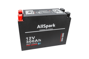 Allspark | 300AH 12V Slimline Lithium Battery With Bluetooth