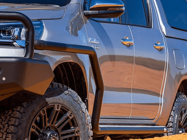 ARB Toyota Hilux Deluxe Front Flares and Side Steps 2005-on - ARB Part 4414400.