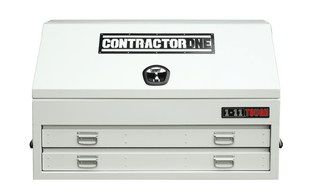 BKAT1210 Steel BKAT ContractorOne Eleven Truck Toolbox (1210mm Wide) - White