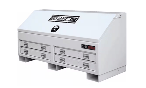 BKAT1770 Steel BKAT ContractorOne Eleven Truck Toolbox White (1770mm Wide) - Clearance over supply