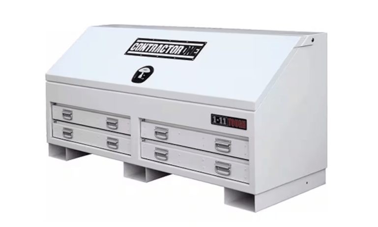 BKAT1770 Steel BKAT ContractorOne Eleven Truck Toolbox (1770mm Wide) - White - TL Spares