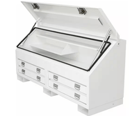 BKAT1770 Steel BKAT ContractorOne Eleven Truck Toolbox (1770mm Wide) - White - TL Spares