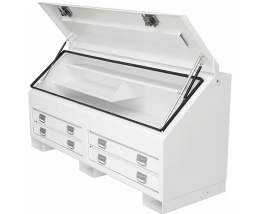 BKAT1770 Steel BKAT ContractorOne Eleven Truck Toolbox (1770mm Wide) - White - TL Spares