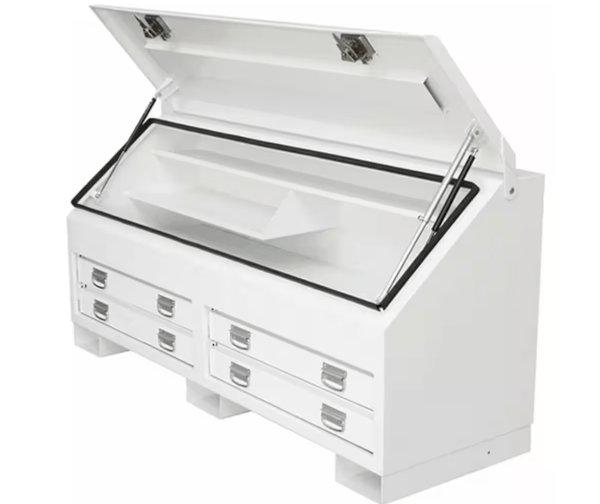 BKAT1770 Steel BKAT ContractorOne Eleven Truck Toolbox (1770mm Wide) - White - TL Spares