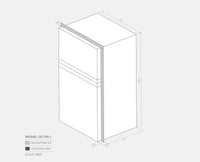 BUSHMAN 190L Heavy Duty Fridge DC190L - X - TL Spares