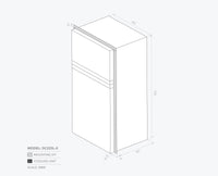 BUSHMAN 225L Heavy Duty Fridge DC225L - X - TL Spares