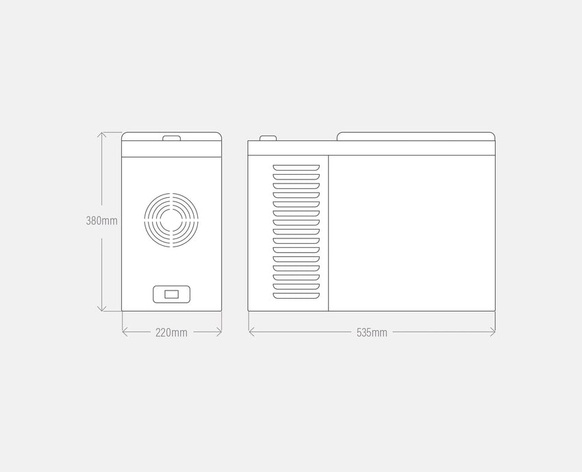 BUSHMAN Roadie 15L Heavy Duty Car Fridge SC15 - TL Spares