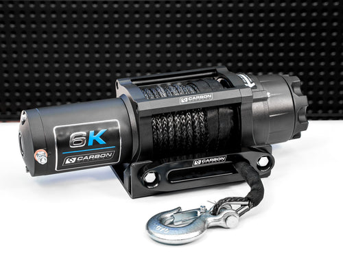 Carbon Offroad 6000lb ATV/Small 4X4 Winch 24V - TL Spares