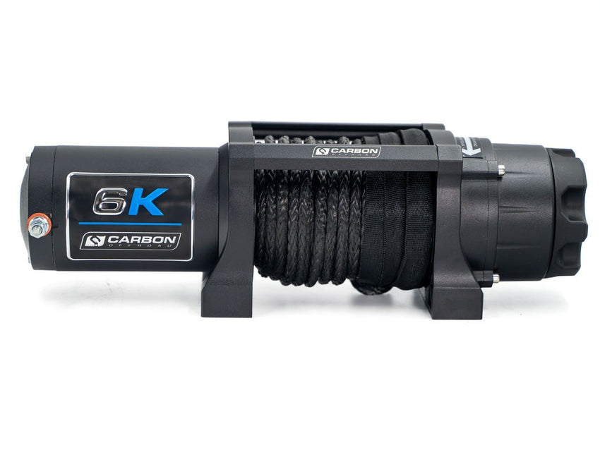 Carbon Offroad 6000lb ATV/Small 4X4 Winch - TL Spares