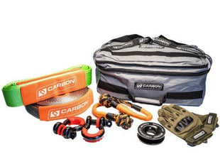 Carbon Offroad | Essential Snatch and Winch 4x4 Recovery Kit