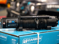 Carbon Offroad Long Drum 6000lb ATV/Small 4X4 Winch - TL Spares