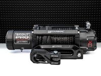 Carbon Offroad | Scout Pro - 10000lb Extreme Duty Winch v3 with Black Hook - TL Spares