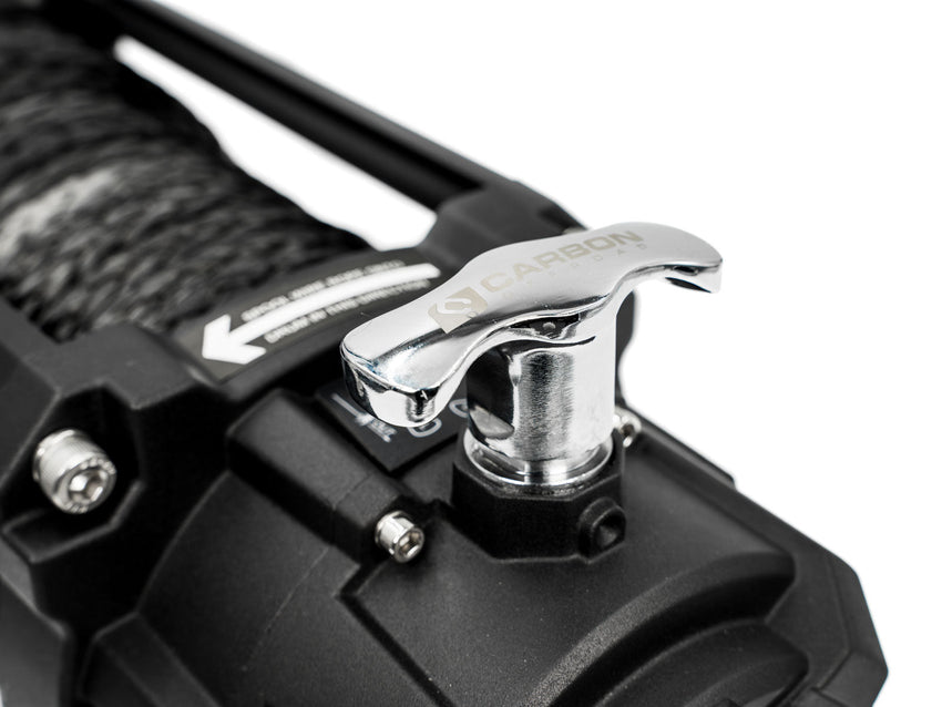 Carbon Offroad | Scout Pro - 10000lb Extreme Duty Winch v3 with Black Hook - TL Spares