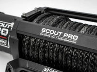 Carbon Offroad | Scout Pro - 12000lb Extreme Duty Winch v3 with Silver Hook - TL Spares