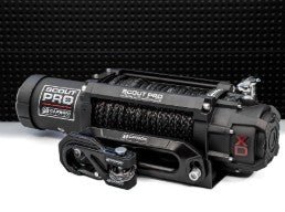 Carbon Offroad | Scout Pro - 12000lb Extreme Duty Winch v3 with Silver Hook - TL Spares