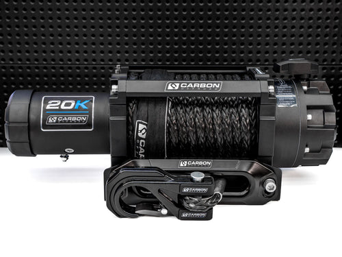 Carbon Offroad | Scout Pro - 20000lb Extreme Duty Truck Winch 12V