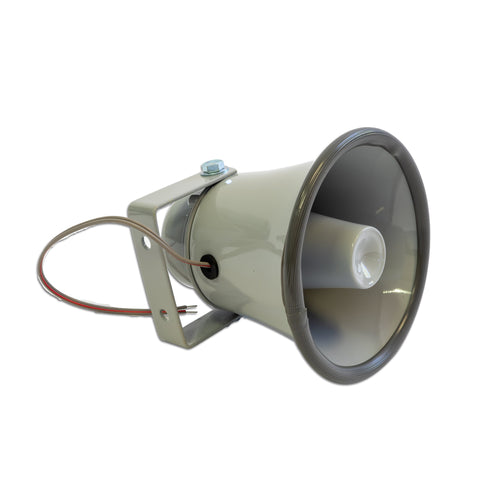 External Round Horn Speaker Aluminium