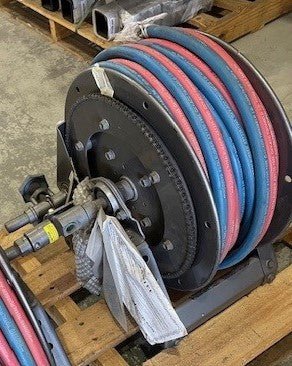 Hannay Hose Reel Oxy-Acet Assembly - Clearance