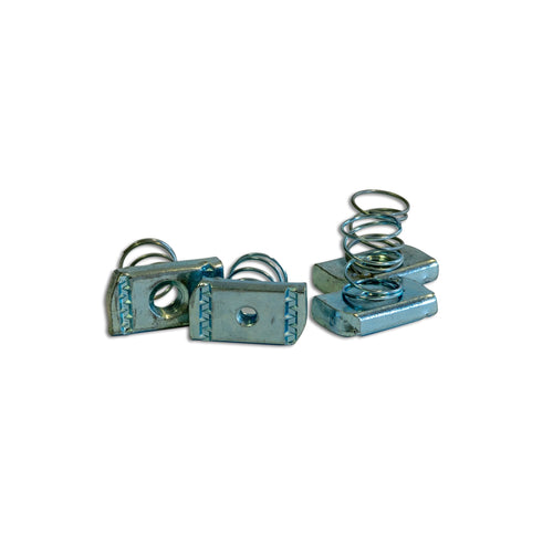 M6 Spring Channel Nut Zinc Plated - 35mm x 19mm - TL Spares