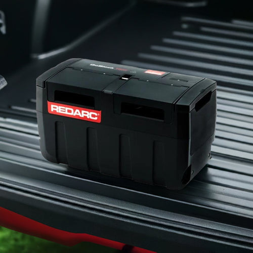 REDARC Go Block 100 Portable 12V Heavy Duty Dual Battery Box System