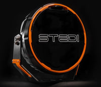 STEDI | TYPE - X SPORT PLUS 7 Inch LED Driving Lights Black - Pair - TL Spares