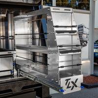 TL Spares | Aluminium Canopy Pantry Drawer – Slide Out Pantry - TL Spares