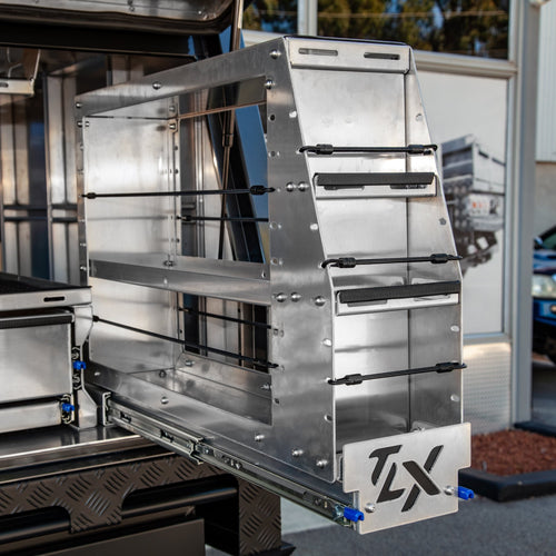 TL Spares |  Aluminium Canopy Pantry Drawer – Slide Out Pantry