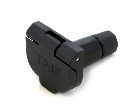 UNT030 TAG 7 Pin Small Round Car Socket Blister Pack - Clearance