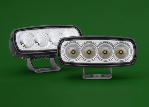 2 Pack 20W LED Work Light Slim Black