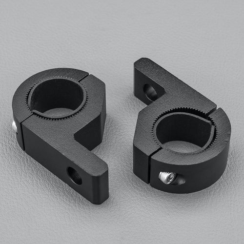 35MM TUBE MOUNTING BRACKETS | BLACK - TL Spares