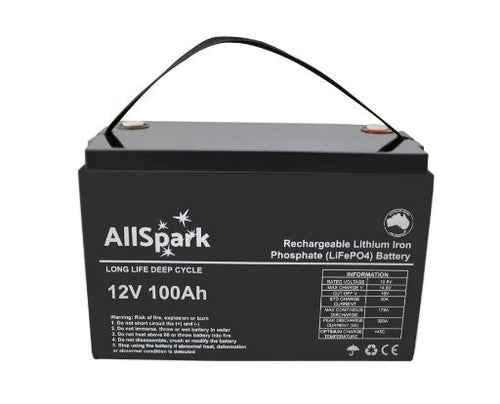Allspark 100AH 12V 175/320A Lithium Battery - TL Spares