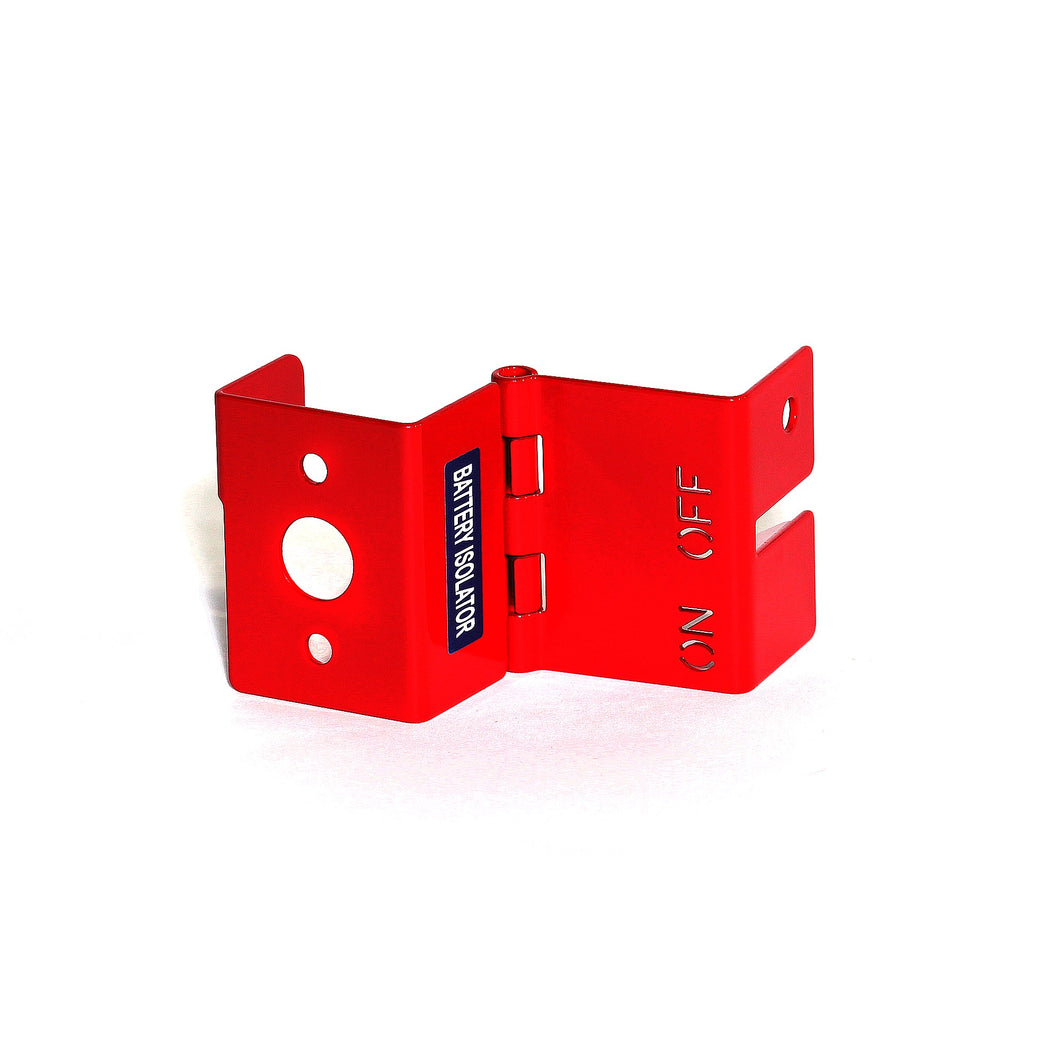 Battery Isolator Lock Box Red - TL Spares