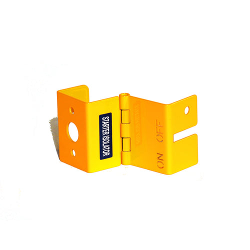 Battery Isolator Lock Box Yellow - TL Spares