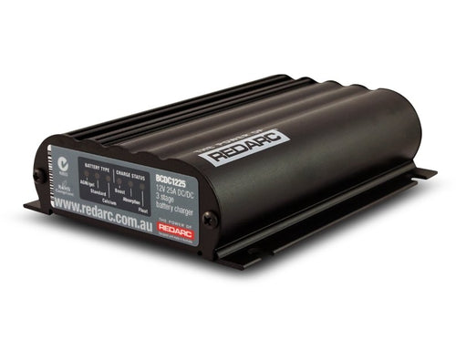 REDARC Dual Input 25A In-Vehicle DC Battery Charger