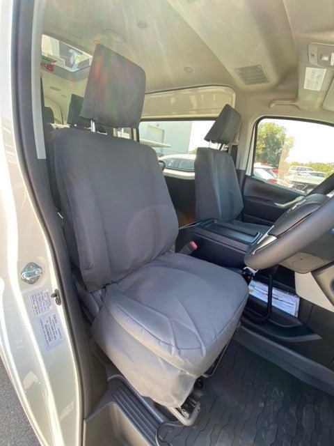 Heavy Duty Canvas Seat Covers - Toyota HiAce H300