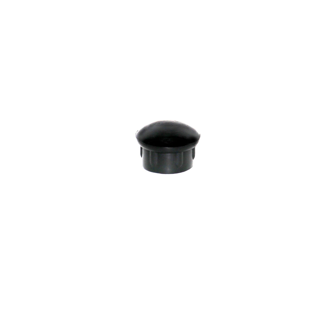 Rear Ute Cap Round Plastic Black Gloss 1inch - TL Spares