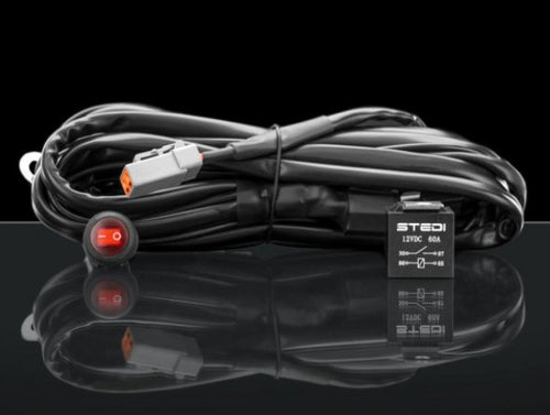 SINGLE CONNECTOR PLUG & PLAY SMART HARNESS™ HIGH BEAM DRIVING LIGHT WIRING
