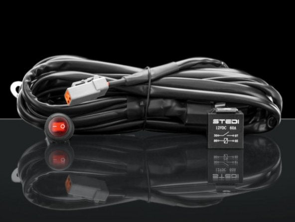 SINGLE CONNECTOR PLUG & PLAY SMART HARNESS™ HIGH BEAM DRIVING LIGHT WIRING - TL Spares