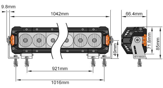 ST3301 PRO 41 INCH 28 LED LIGHT BAR - TL Spares