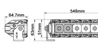 ST3K 21.5 inch 20 LED Slim LED Light Bar - TL Spares