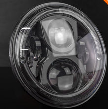 Load image into Gallery viewer, STEDI 7 INCH CARBON BLACK LED HEADLIGHT ADR APPROVED - TL Spares
