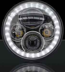 STEDI 7 INCH IRIS LED HEADLIGHT ADR APPROVED - TL Spares