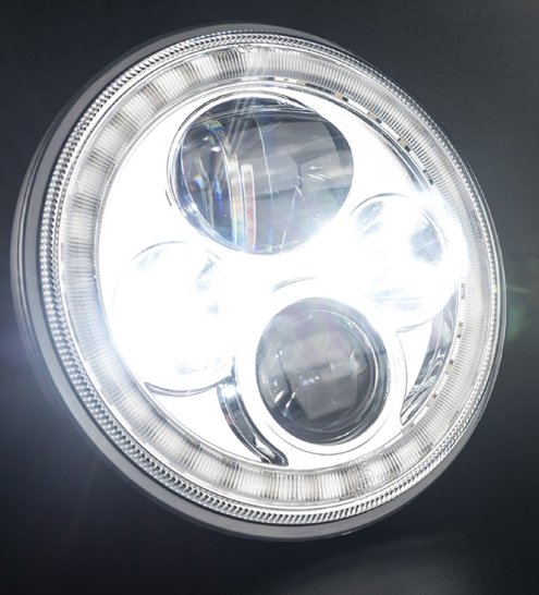 STEDI 7 INCH IRIS LED HEADLIGHT ADR APPROVED - TL Spares